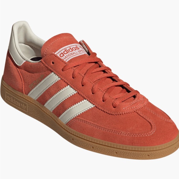 adidas Shoes - Adidas Handball Spezial Orange Suede Sneakers